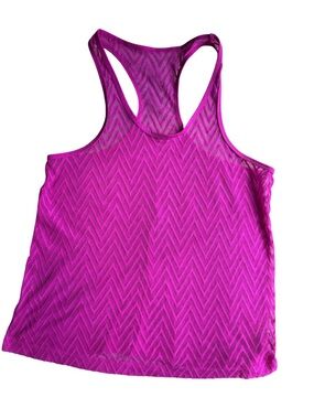 Racerback Tank Top in Vibrant Magenta